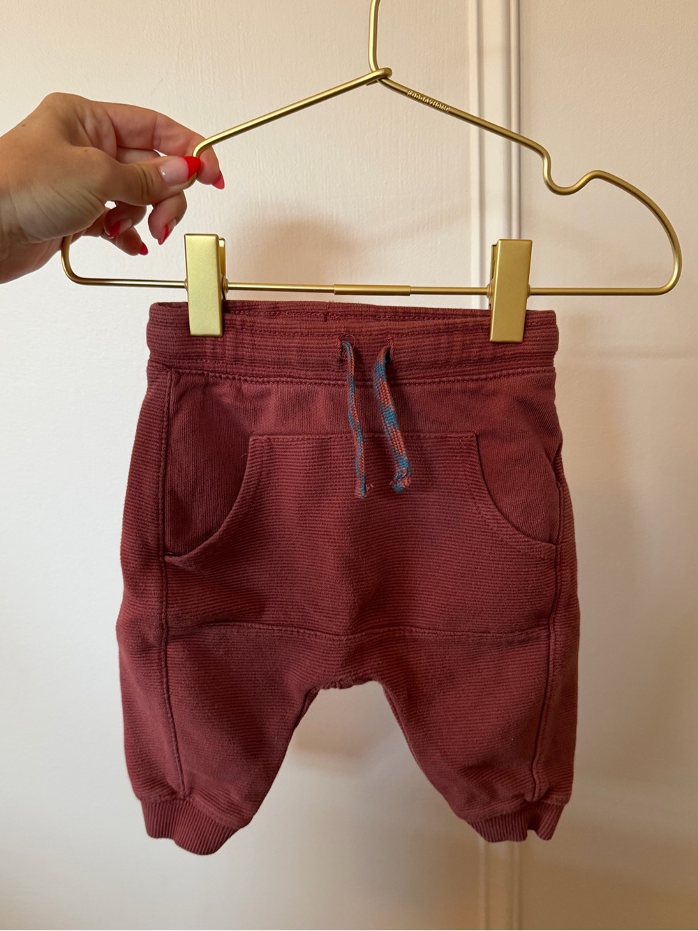 zara baby ribbed pants